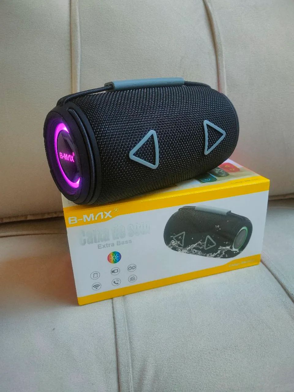 Caixa de som Bluetooth muito potente  - Foto 2