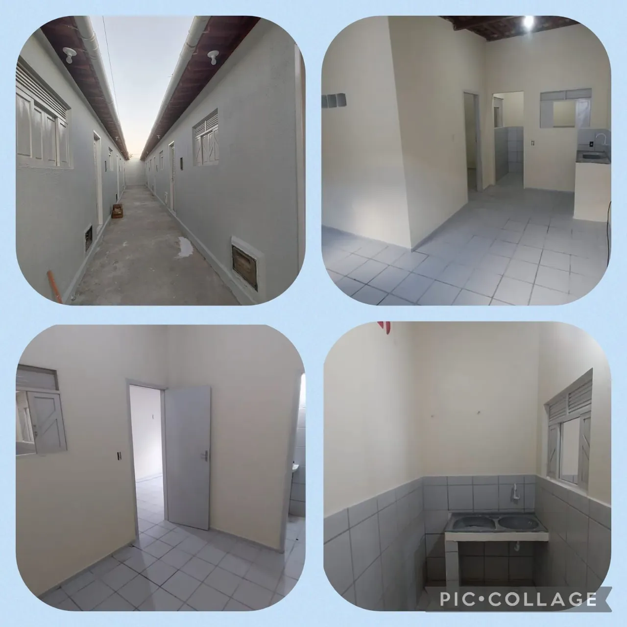 Alugo casa de vila de 1/4, sala, cozinha, banheiro e área de serviço.