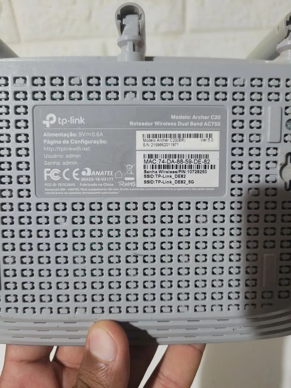 Roteador TP-Link Archer C20 - Foto 3