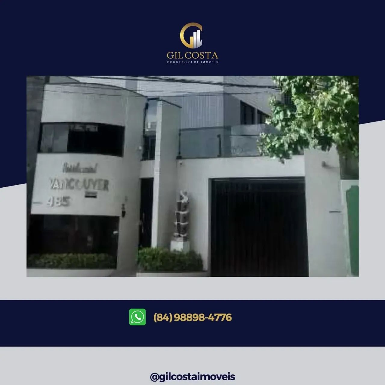 Apartamento em Lagoa Nova - 107m²