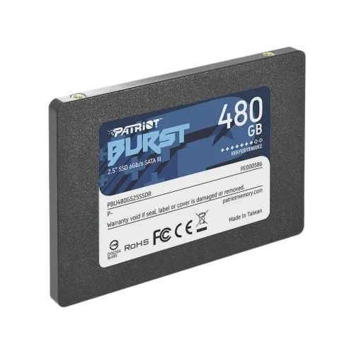 SSD 480GB SATA III Patriot Burst Elite - Rapidez e Eficiência para Seu PC - Loja Coimbra  - Foto 2