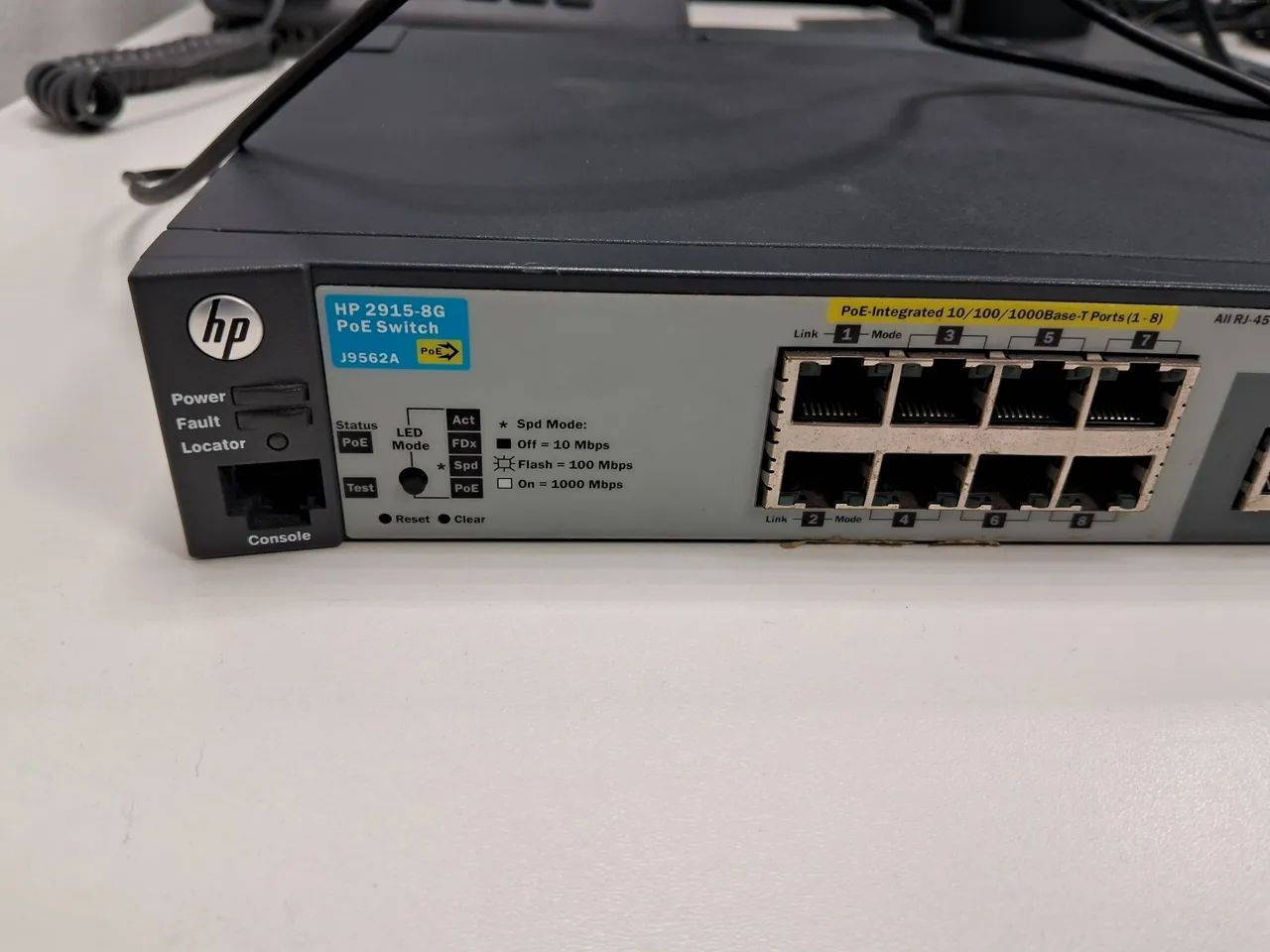 Switch HP 2915-8G PoE