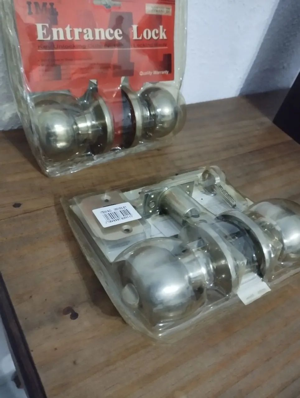 OFERTA! Fechadura em aço escovado tipo bola - Foto 2