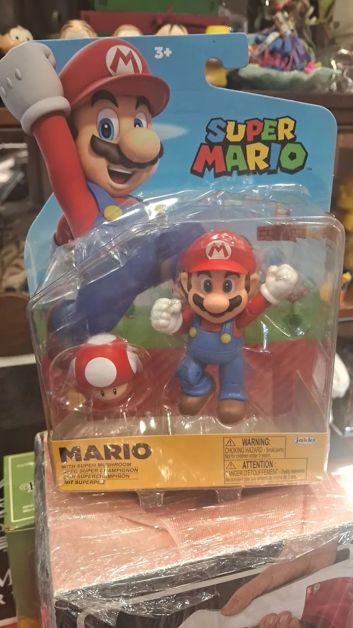 Boneco Super Mario 