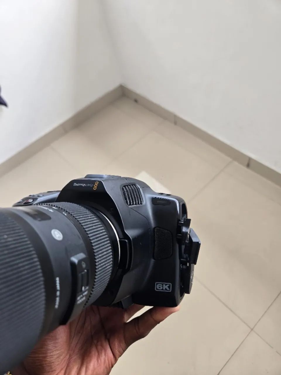 Blackmagic 6k Pro + sigma 18-35mm art lente - Câmeras e Filmadoras