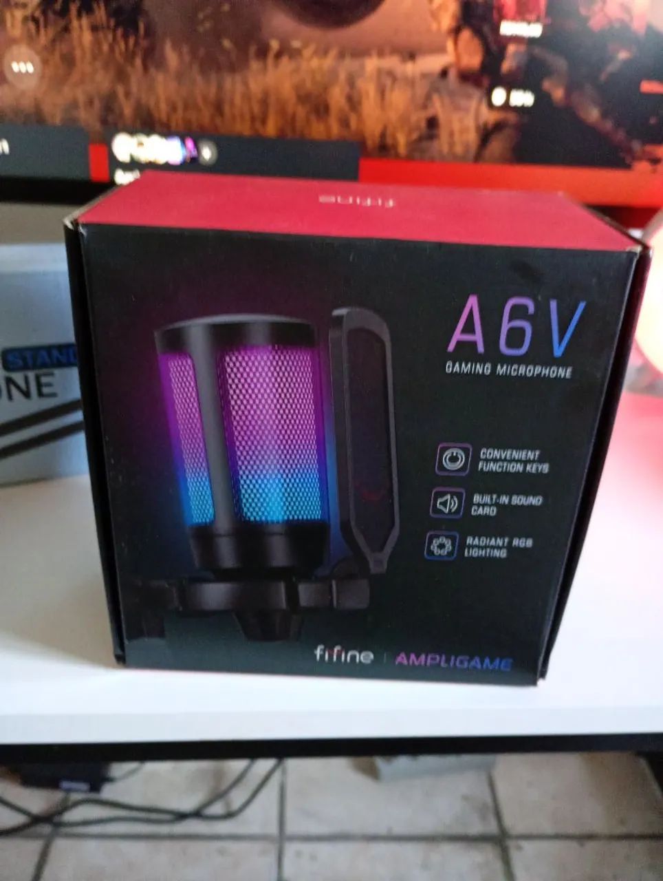 Microfone  Branco  Fifine