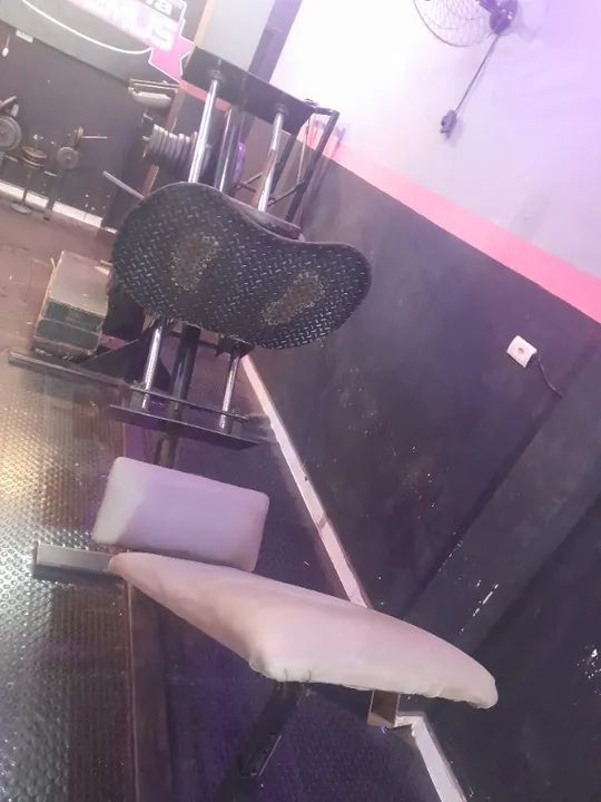 Leg 45 turbular ,com suporte de anilhas