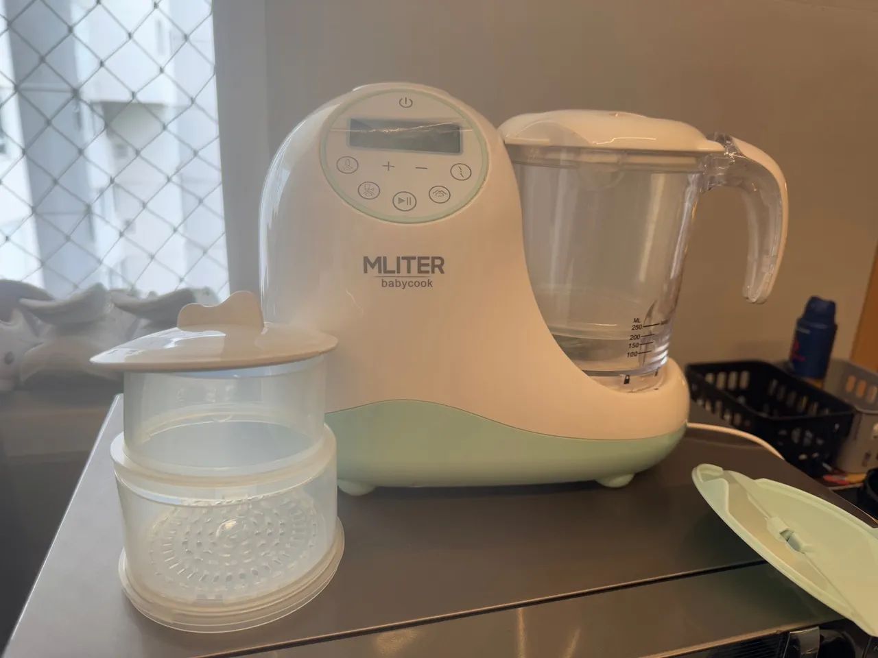 Máquina de papinha - Vaporizador, Liquidificador, Esterilizador e muito mais! - Foto 3