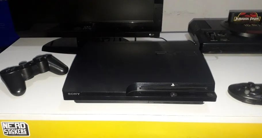 Playstation 3 Slim 160gb 2511A - Bom estado - Foto 2
