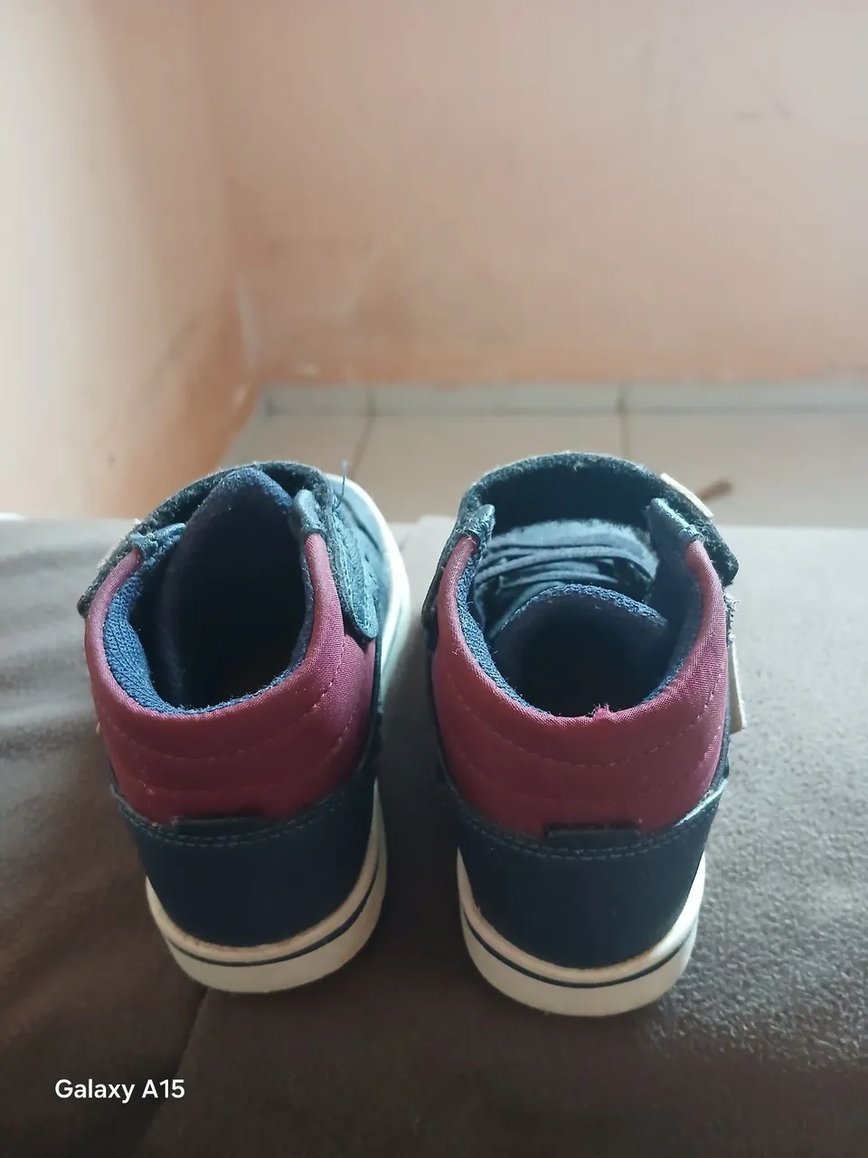 Tênis Infantil Azul e Vinho