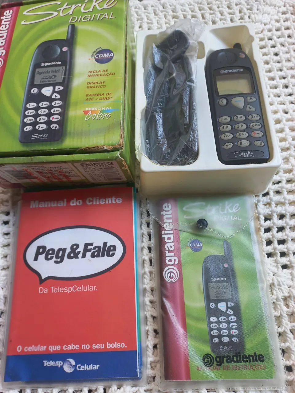 Celular Strike Gradiente Digital CDMA - Colecionador - Foto 2