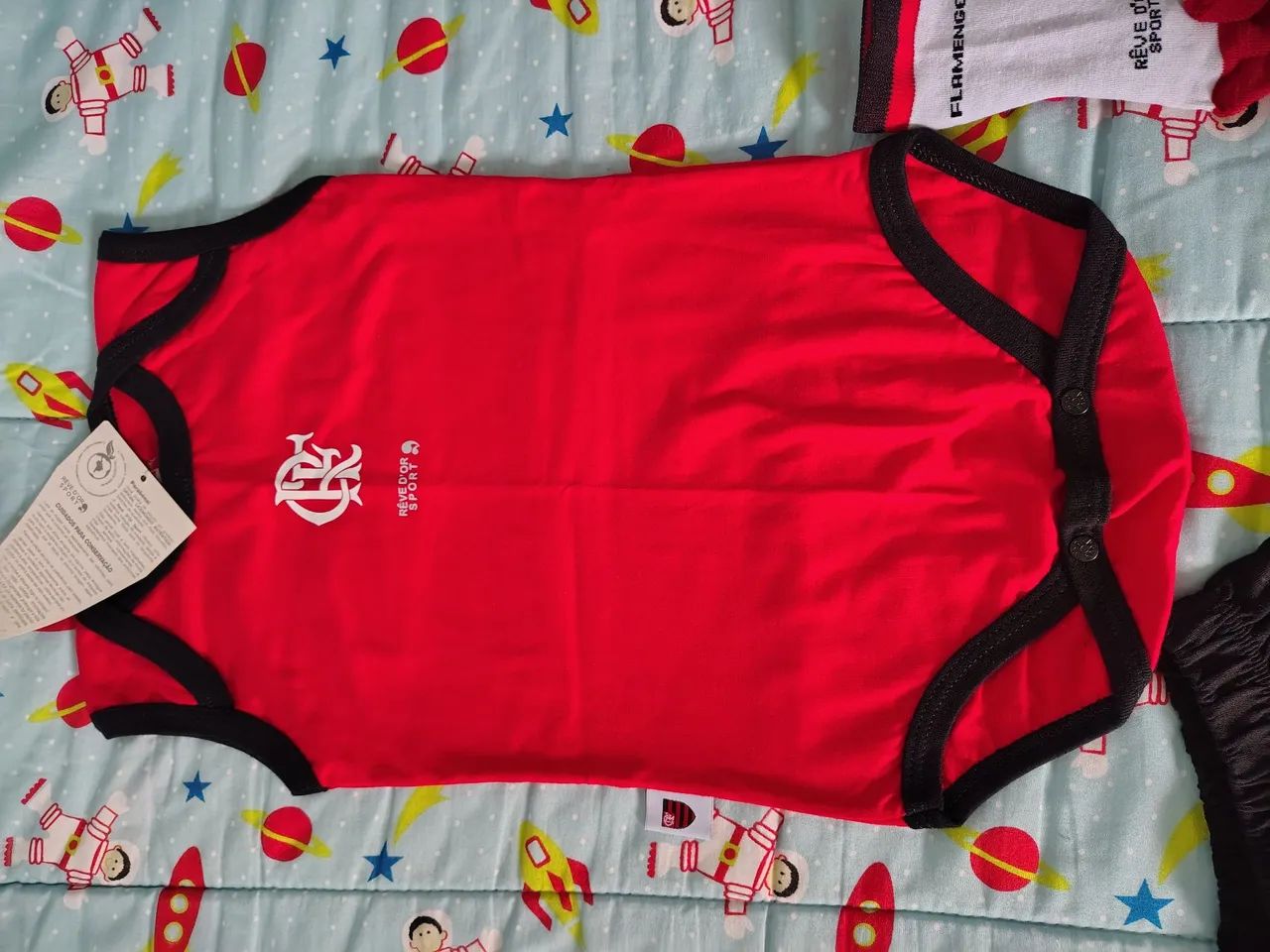Conjunto infantil do Flamengo  - Foto 3