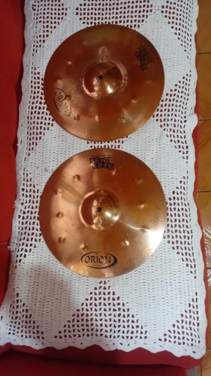 Vendo Hi-hat Orion Rage Bass 14" - Foto 4