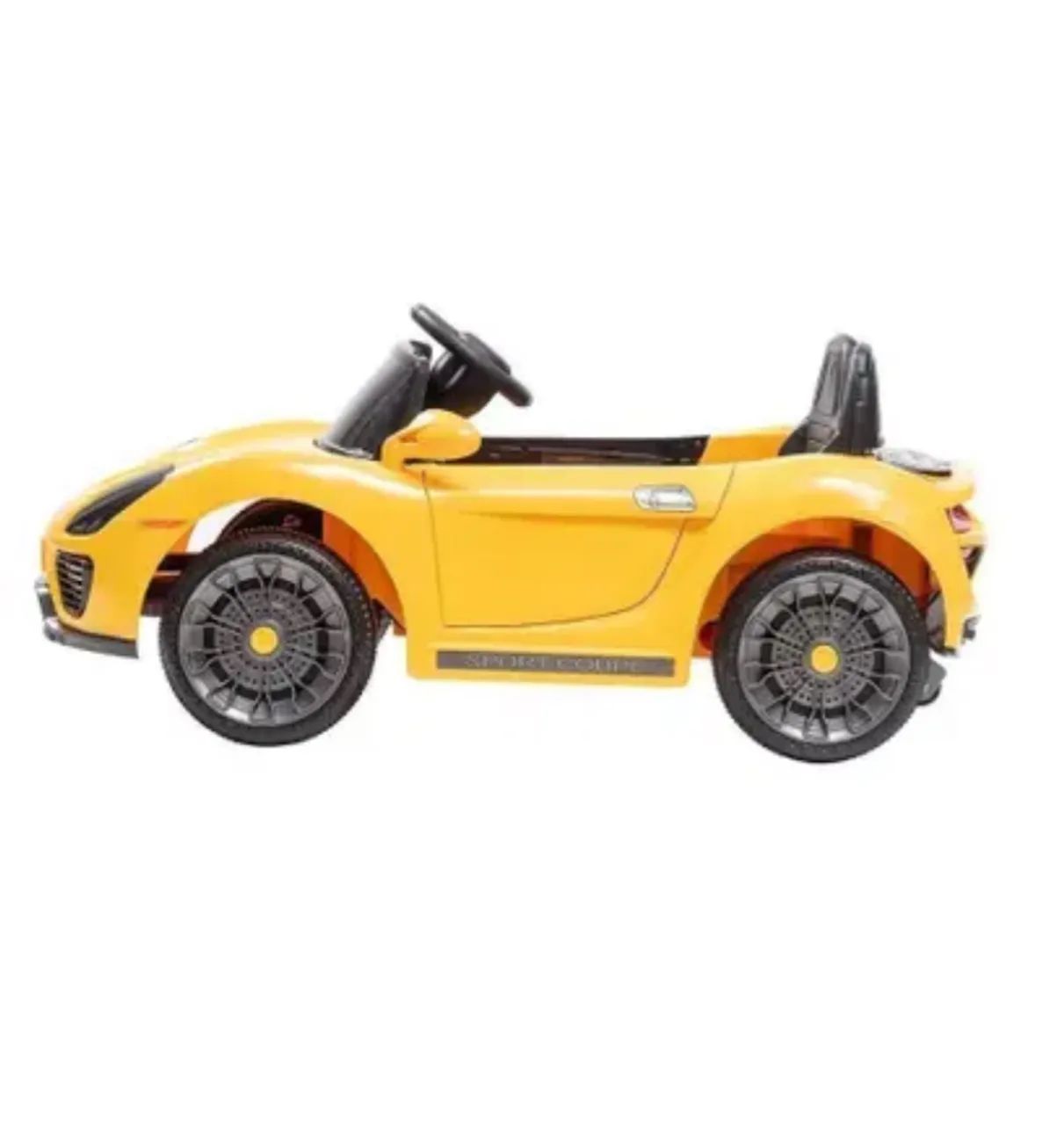 Carro Elétrico Infantil Amarelo e Vermelho  - Foto 3