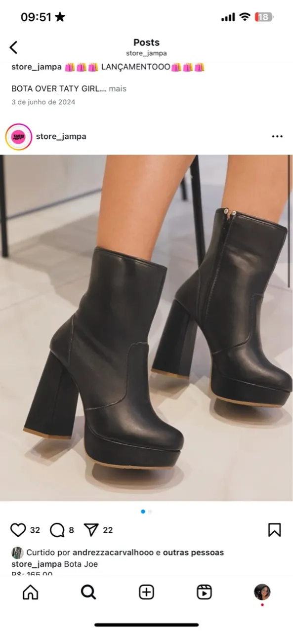 Bota Over Taty Girl - Lançamento! Elegância e Conforto