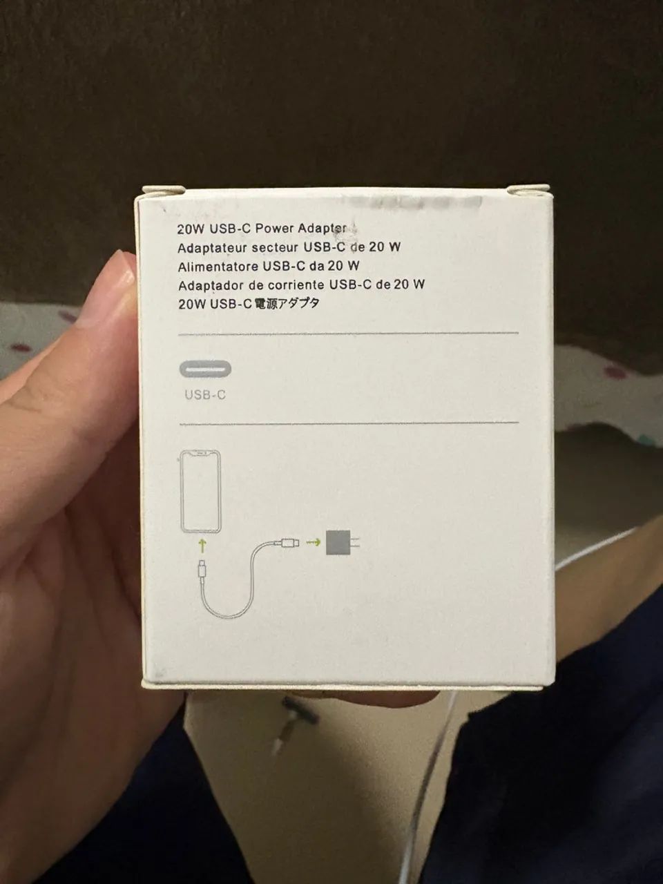 Carregador 20W USB-C Apple 