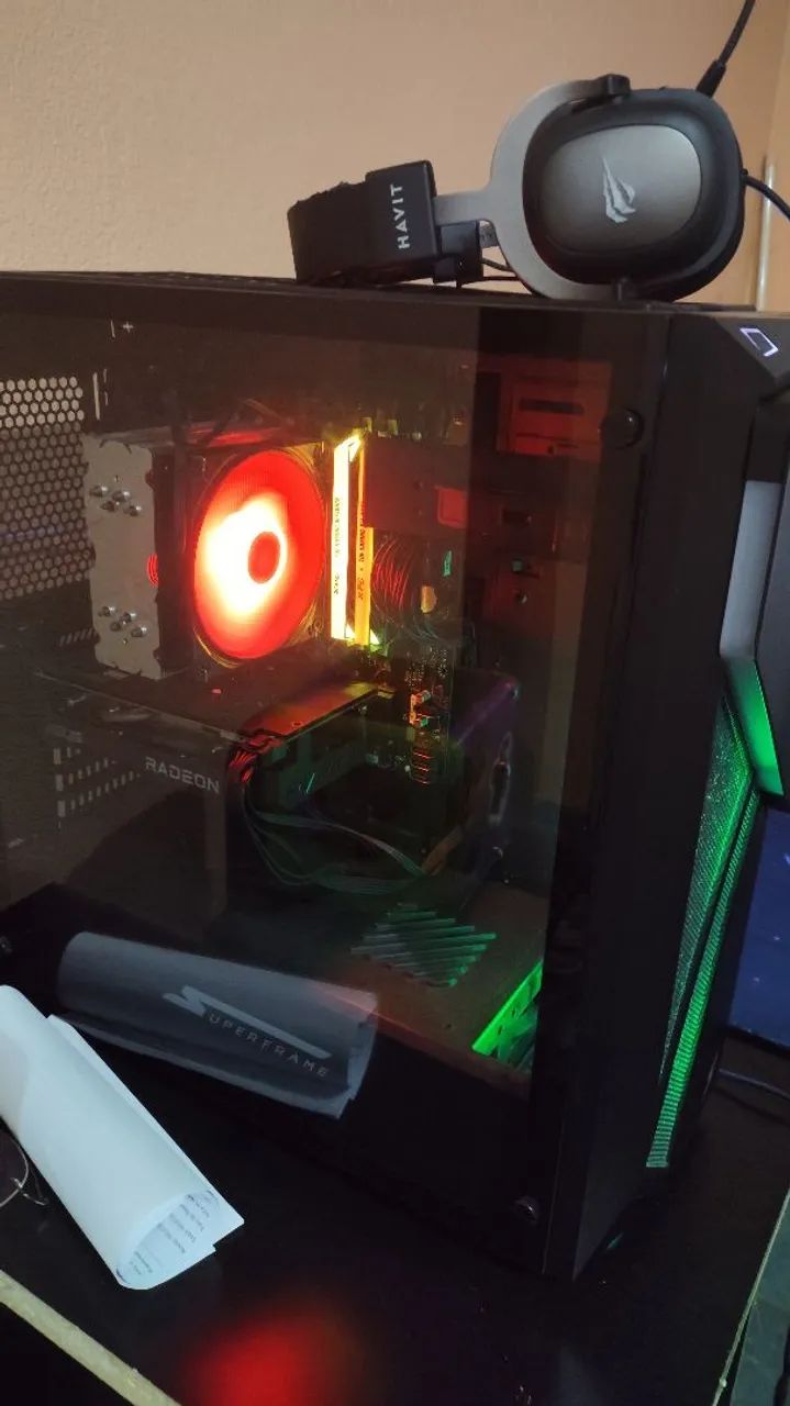 PC Gamer Completo Ryzen 5600g 