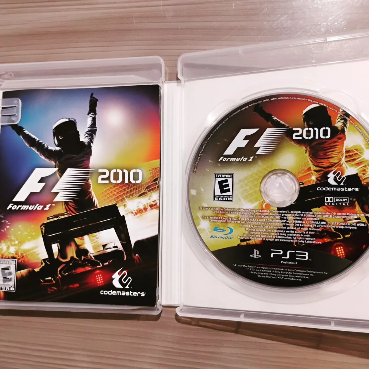 F1 2010 PS3 - Jogo de Corrida - Completo e Com Manual