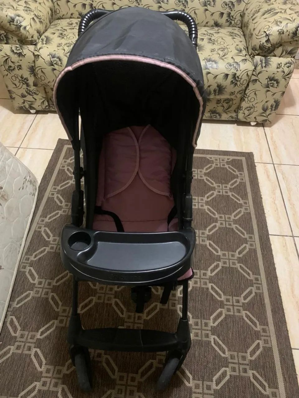 Carrinho de passeio de bebê e bebê conforto Galzerano  - Foto 5