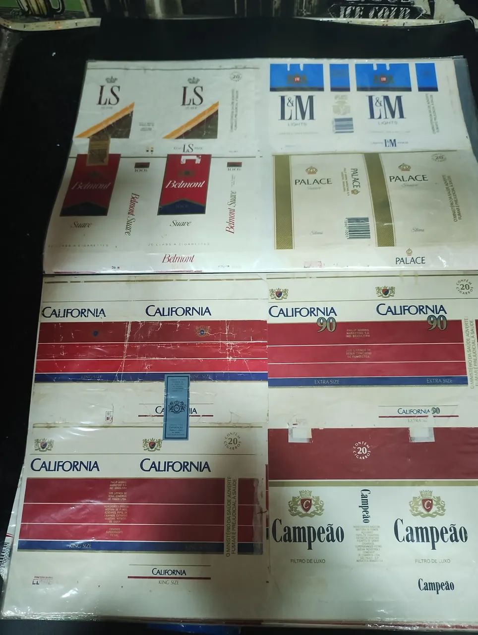 Coleção de embalagens de cigarros vintage - Foto 4