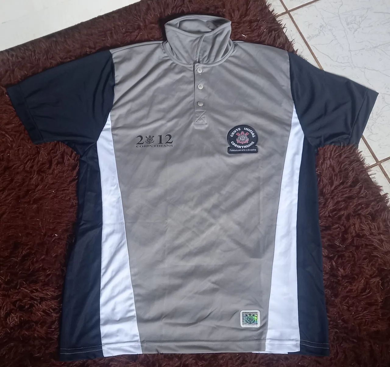 Camisa Corinthians Chute inicial Professor 2012 - Foto 2