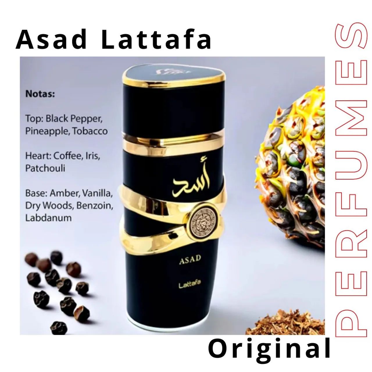 Perfume Árabe Asad Lattafa Original - Foto 4