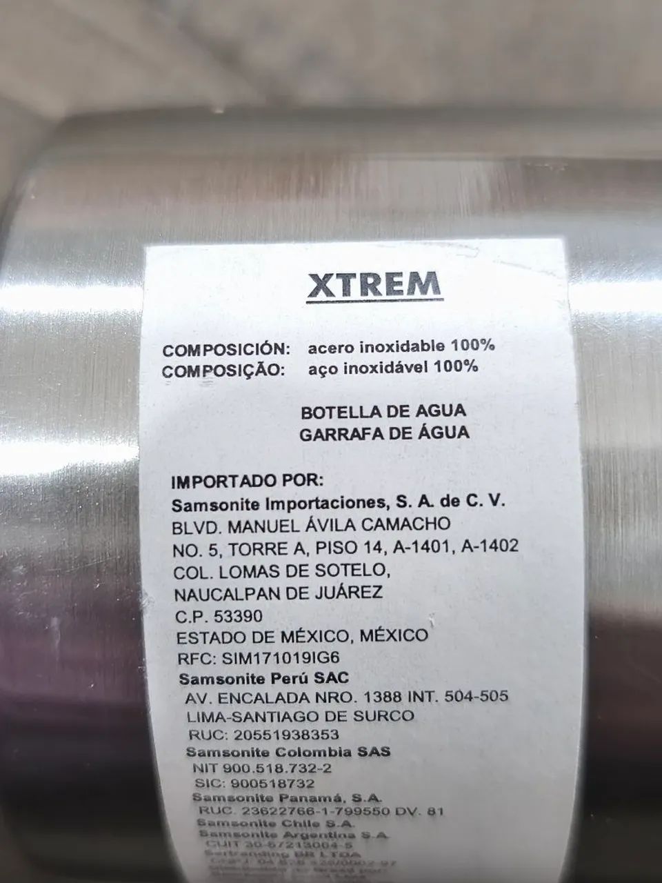 Garrafa inox XTREM - Academia e Exercícios - Foto 3
