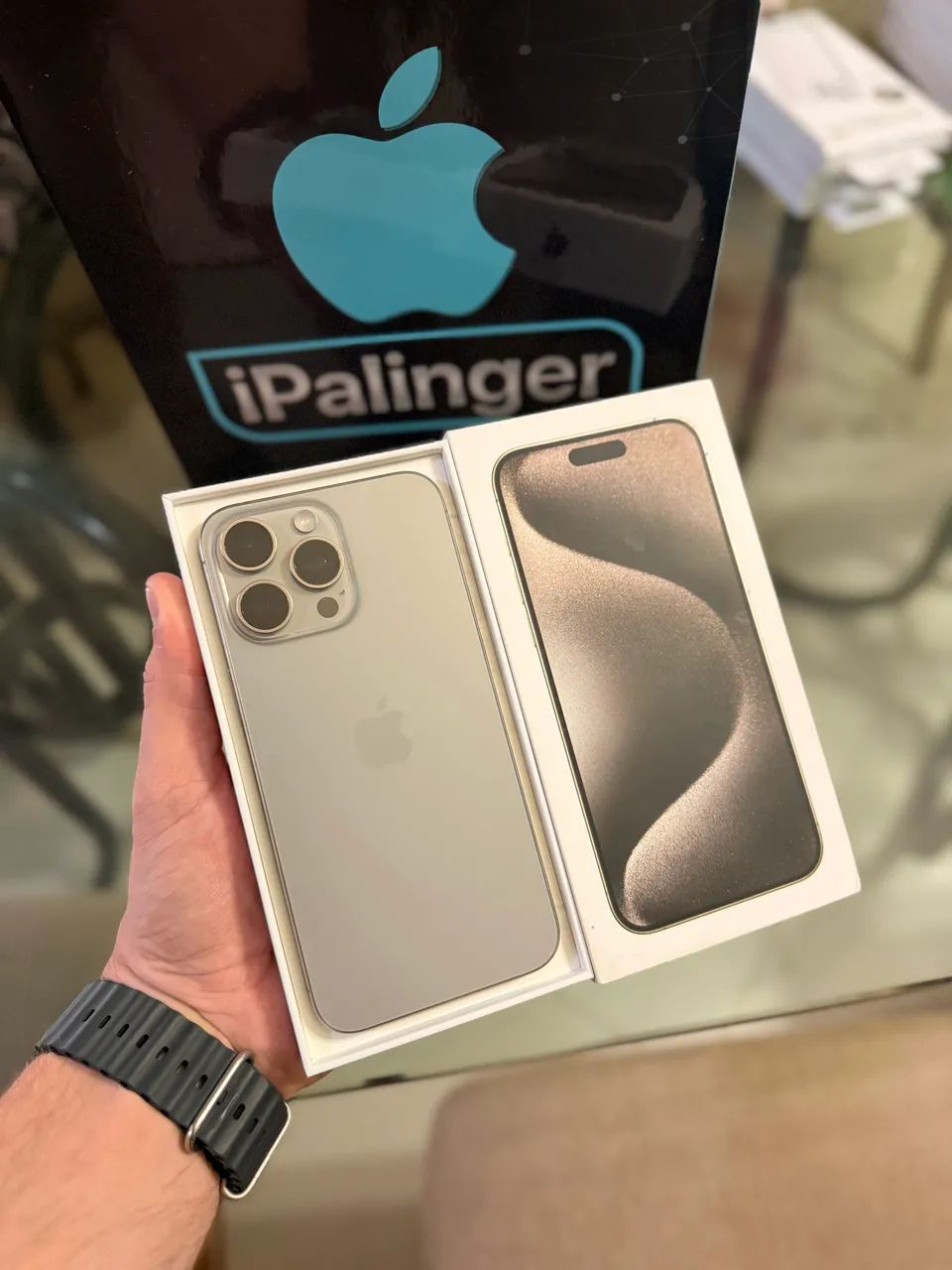 iPhone 15 Pro Max 256gb Natural Titanium  - Foto 2