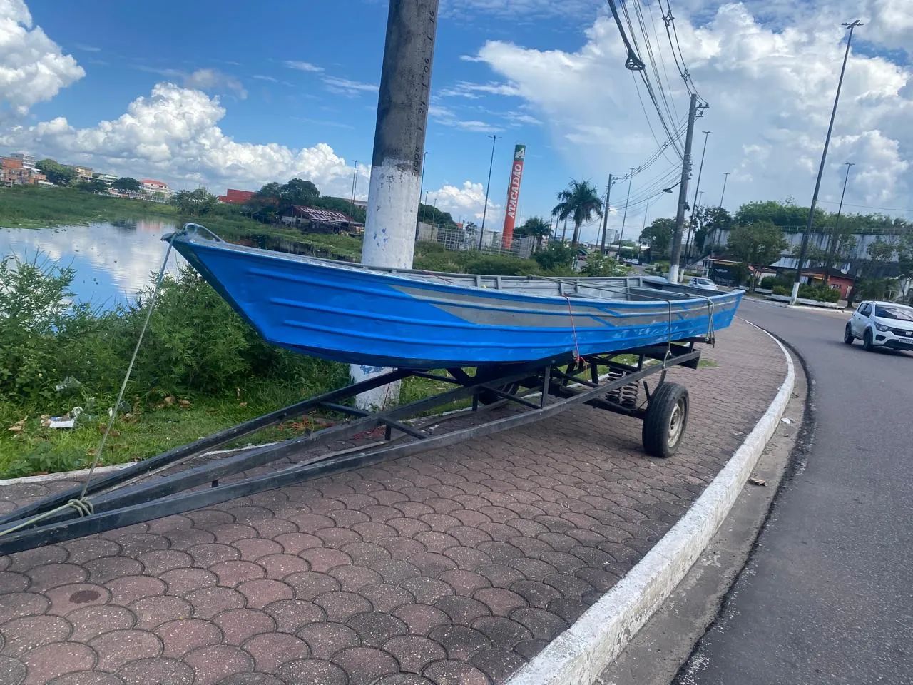 Vendo lancha alumínio  - Foto 4