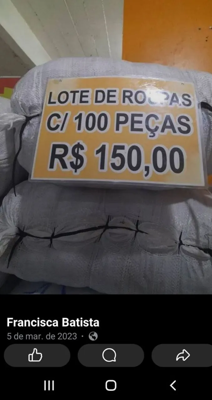 Lotes misto homem e mulher com 100 peças!