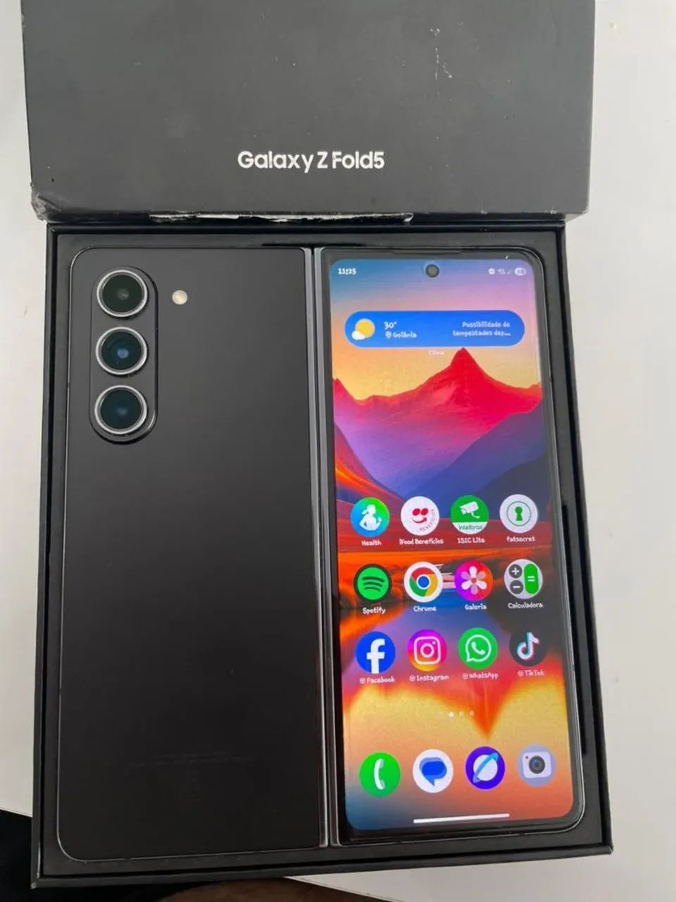 Samsung Galaxy Z Fold 5 1TB Preto - Celulares e Smartphones