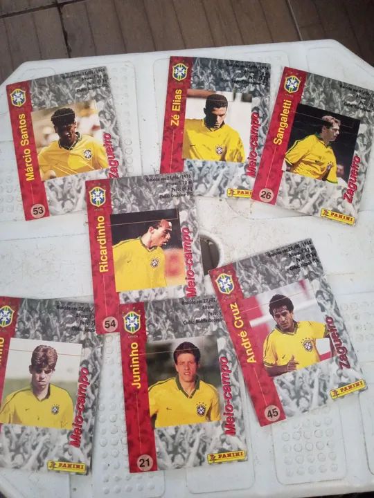 Futcards copa 1997 Panini 