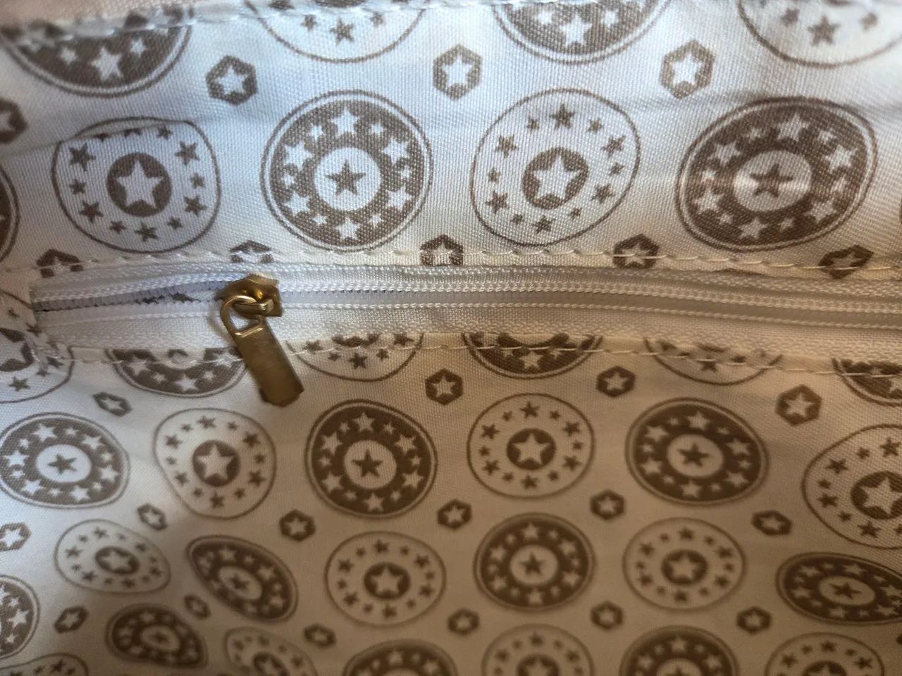 Bolsa feminina cor bege - Foto 5
