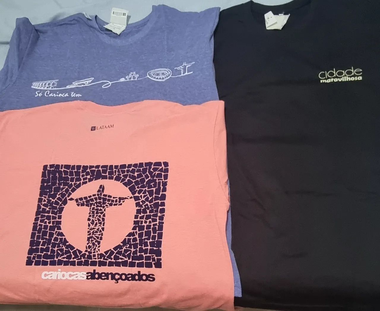 CAMISETAS CARIOCAS (25,00 CADA)
