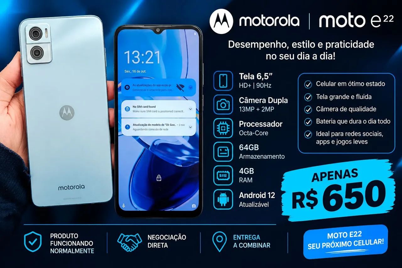 Moto e22  - Foto 3