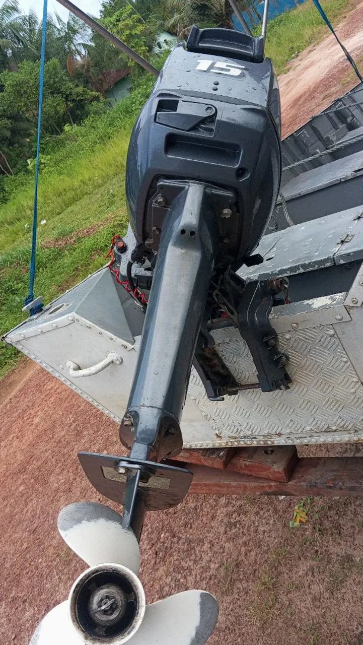 Voadeira motor 15hp yamaha - Foto 4