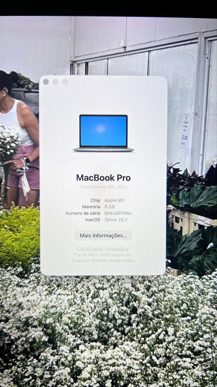 MacBook Pro (13 polegadas, M2, Touch Bar) NA CAIXA - Foto 5