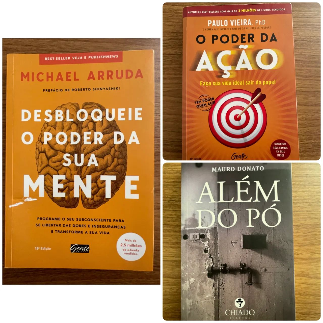 3 livros