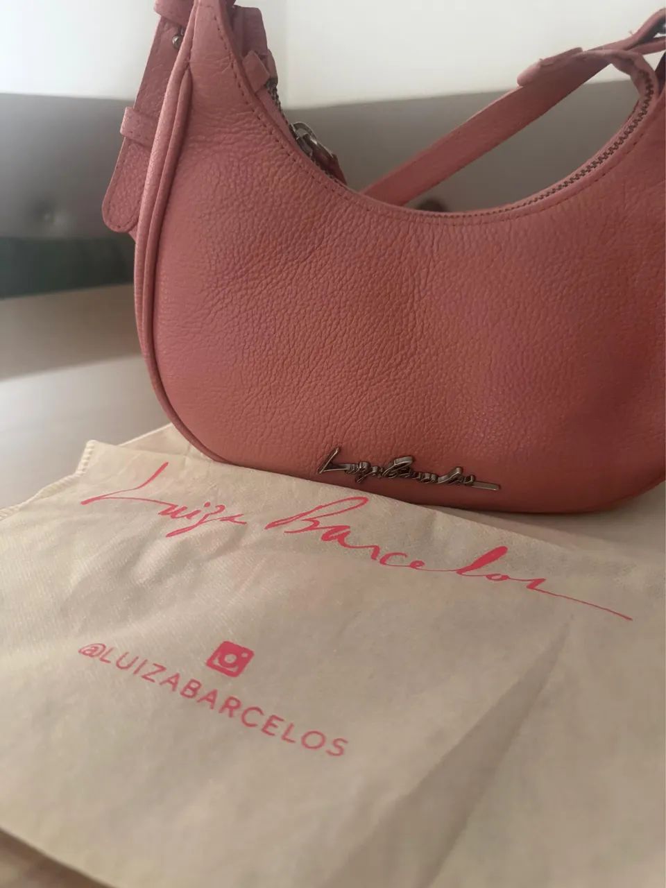 Bolsa Luiza Barcelos Rosa  - Foto 5
