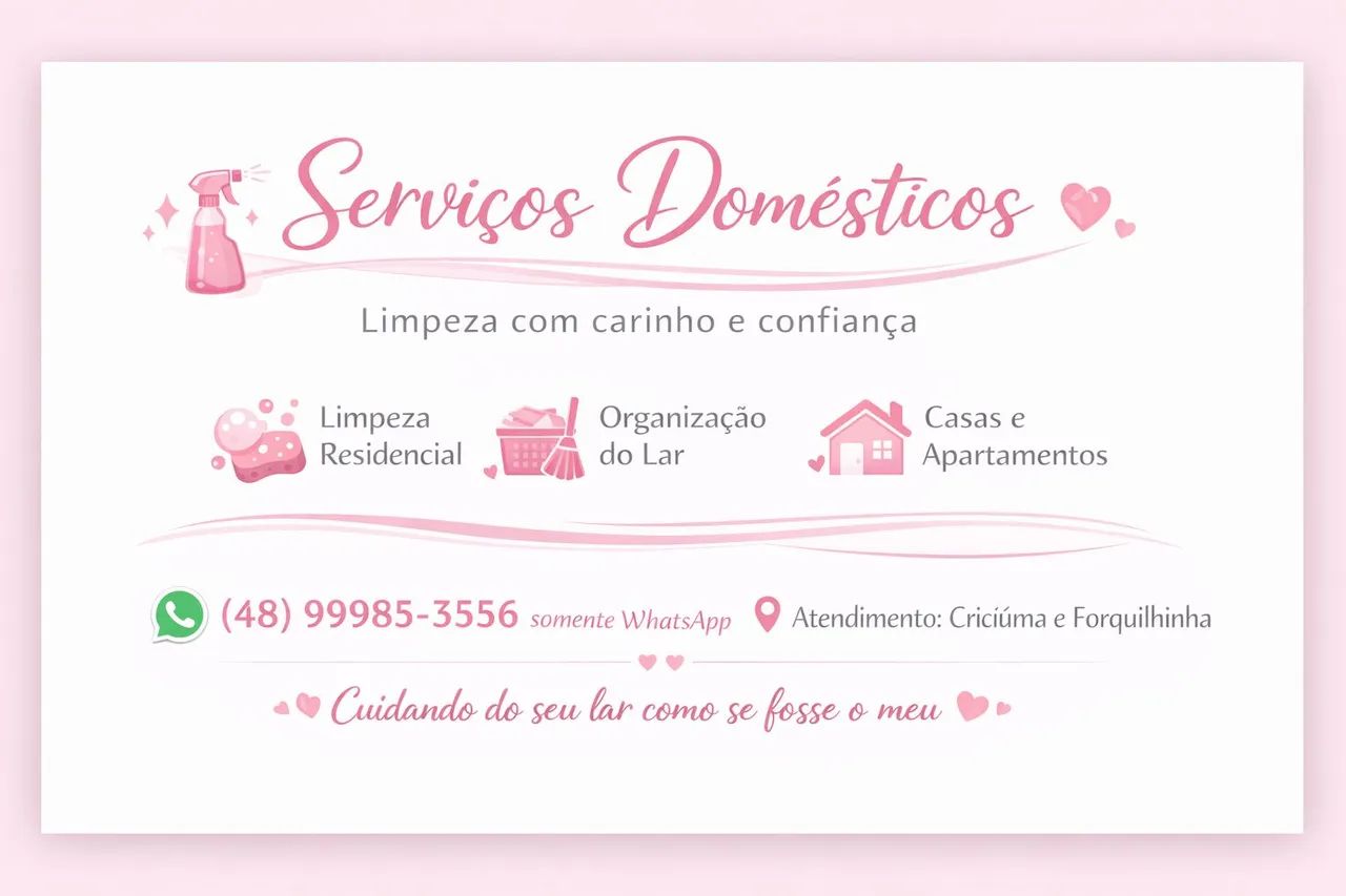 Serviços domésticos 