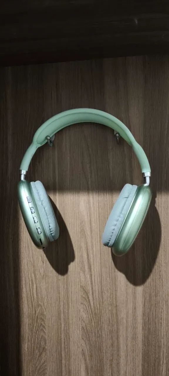 Fone Bluetooth Premium Verde - Conforto e Qualidade de Som! - Foto 3