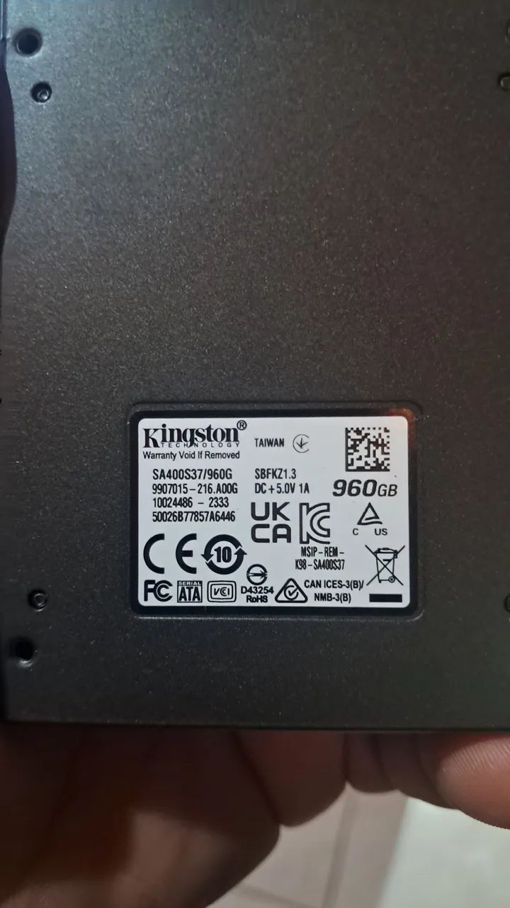 SSD kingston 960 GB - Foto 2