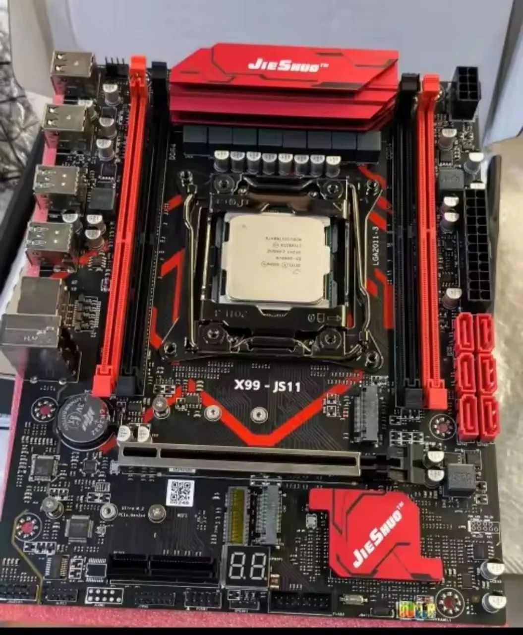Placa mãe Jieshuo j11 E Xeon 2680v4