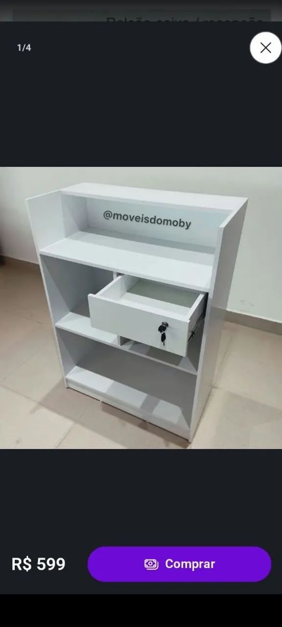 Balcão para loja