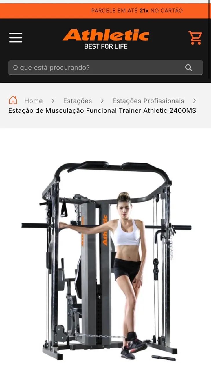 Estação de musculação ATHLETIC - Foto 3