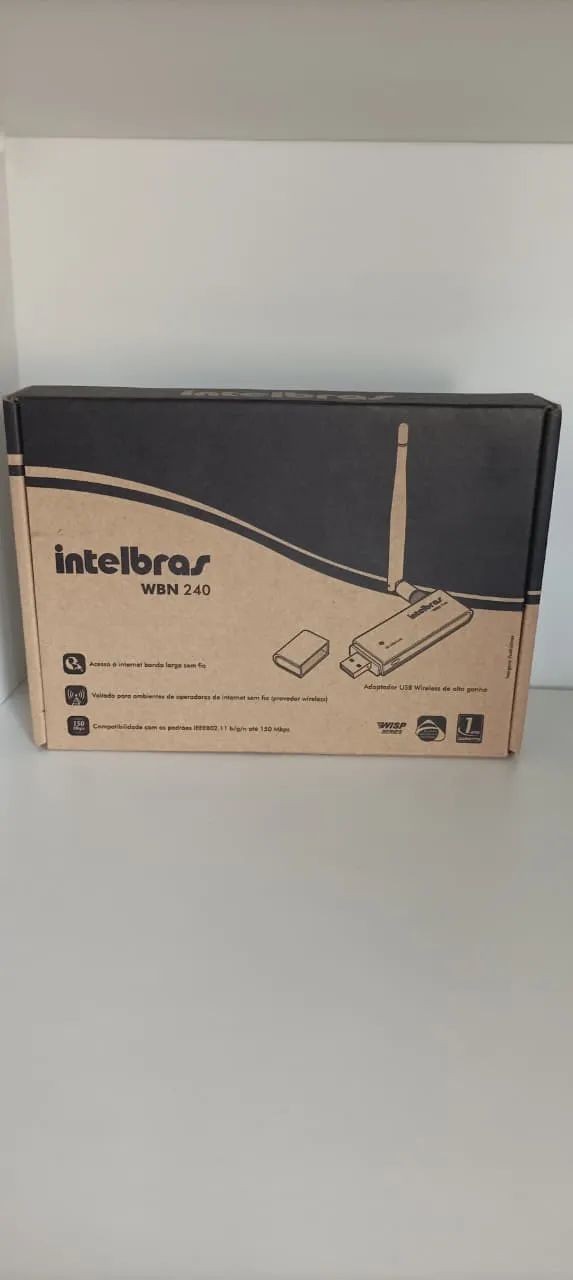 Adaptador Wireless USB Intelbras WBN 240 150Mbps - Foto 2