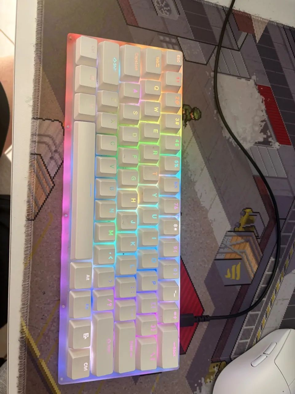 Teclado Mecanico GK61 - Foto 2