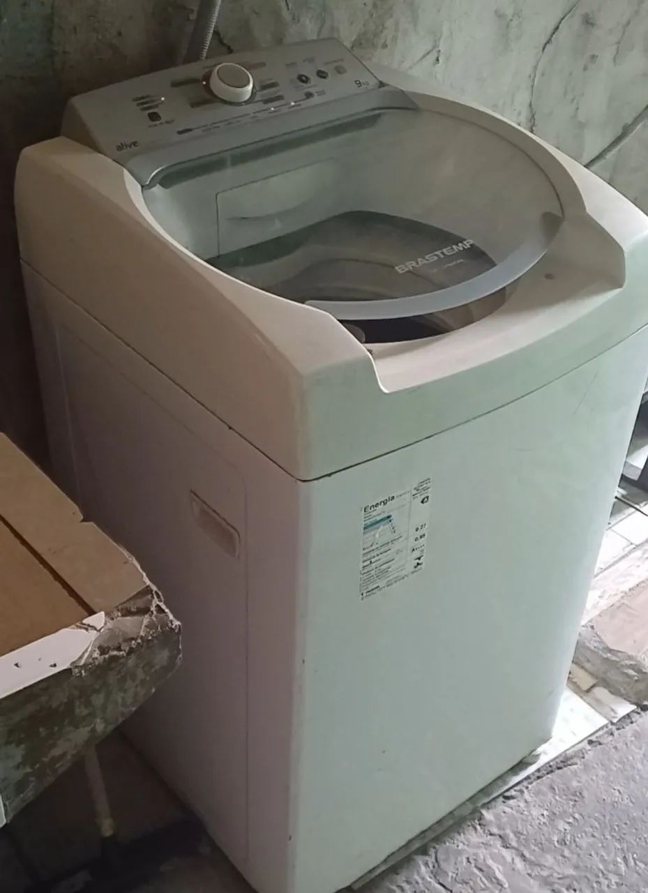 Máquina brastemp 9 kilos com defeito 