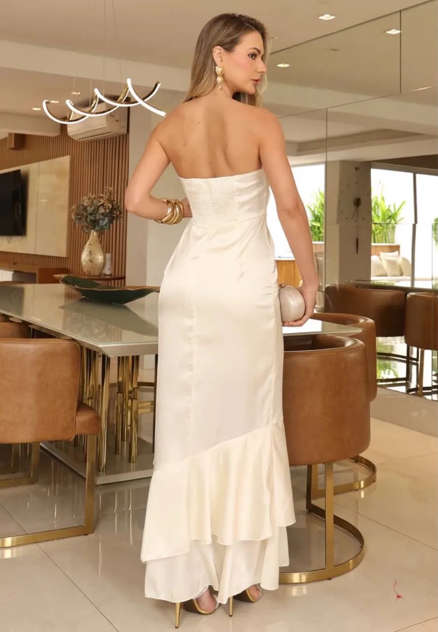 Vestido longo Off-White