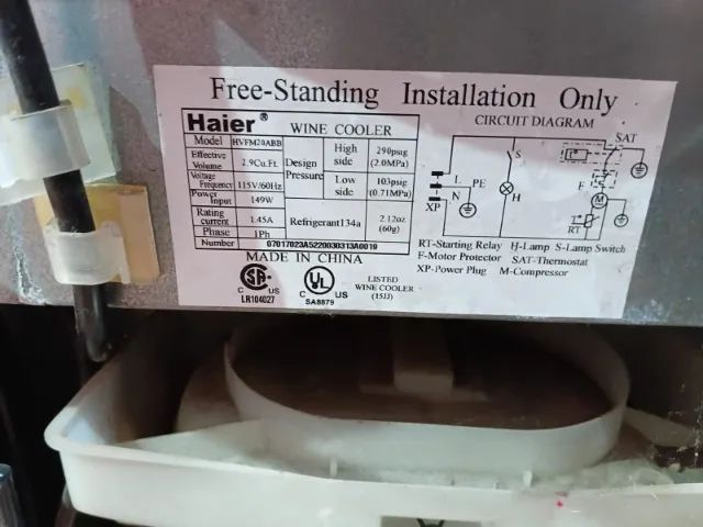 Adega Climatizada Haier HVFM20ABB - Foto 3